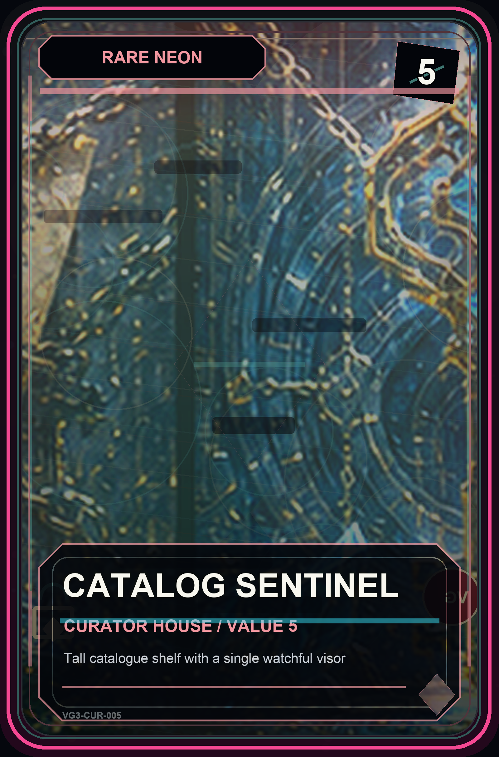 Catalog Sentinel VaultGrail card art