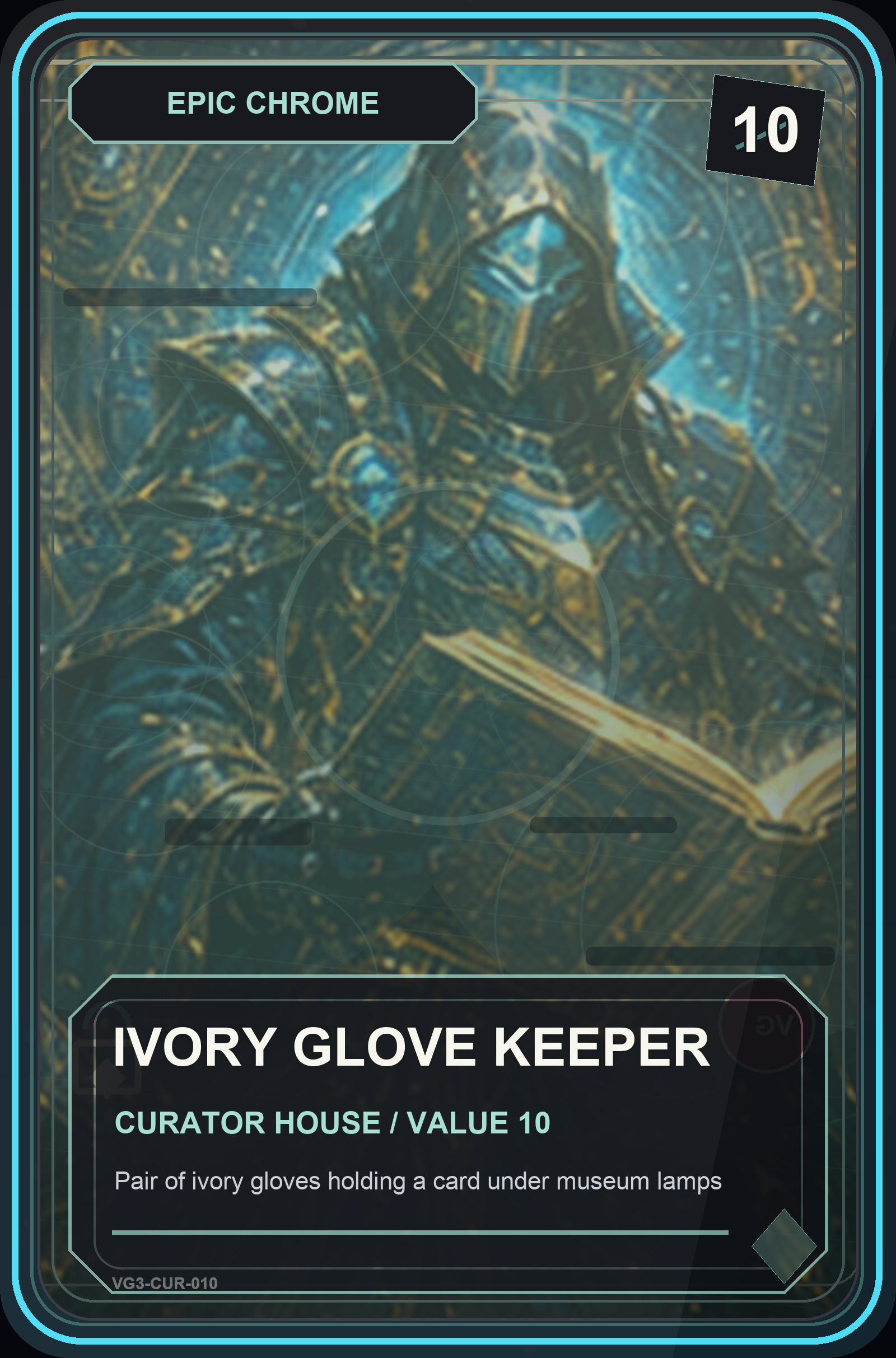 Ivory Glove Keeper VaultGrail card art