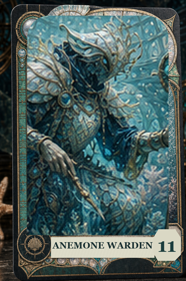 Anemone Warden VaultGrail card art