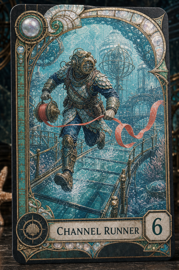 Channel Runner VaultGrail card art