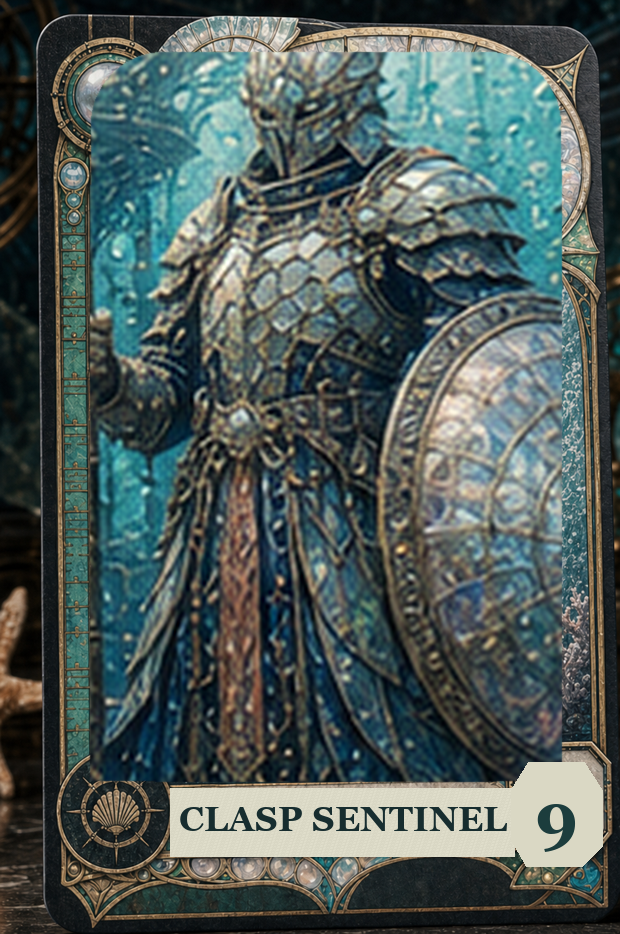 Clasp Sentinel VaultGrail card art