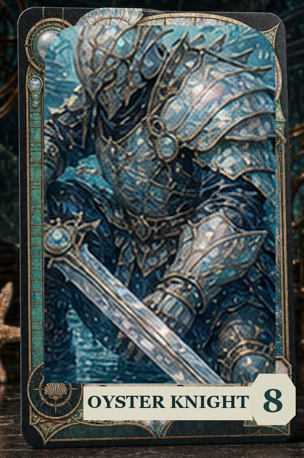Oyster Knight VaultGrail card art