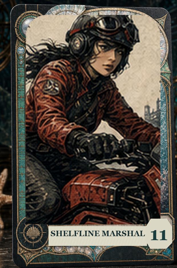 Shelfline Marshal VaultGrail card art