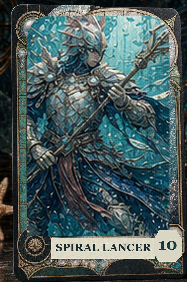 Spiral Lancer VaultGrail card art