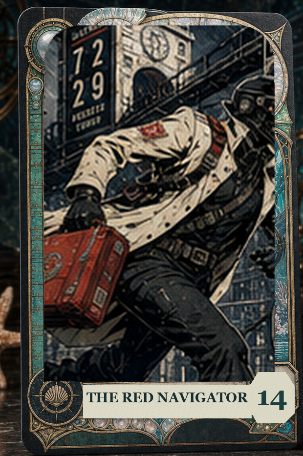 The Red Navigator VaultGrail card art