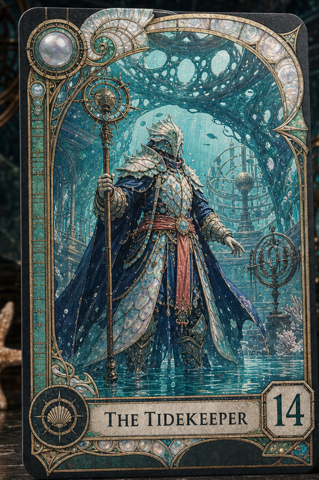 The Tidekeeper VaultGrail card art