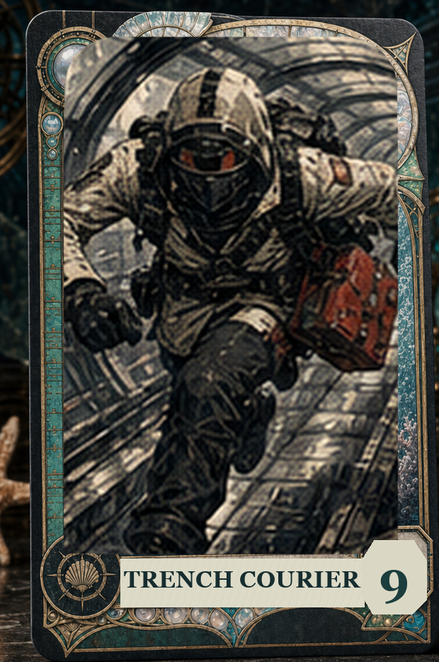 Trench Courier VaultGrail card art