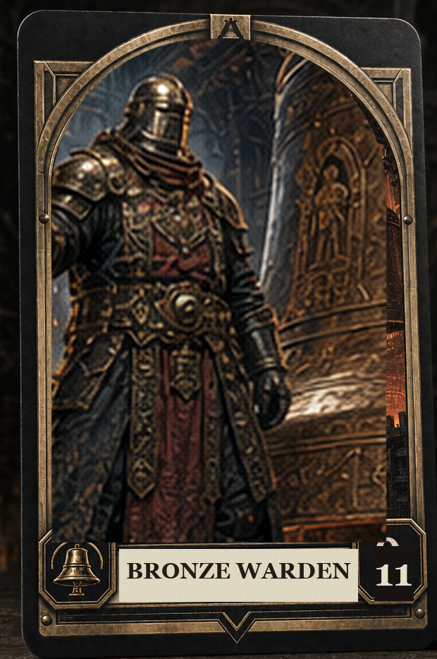 Bronze Warden VaultGrail card art