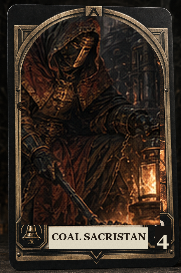 Coal Sacristan VaultGrail card art