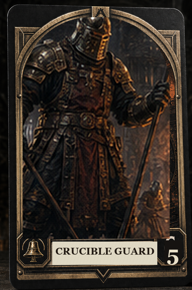 Crucible Guard VaultGrail card art
