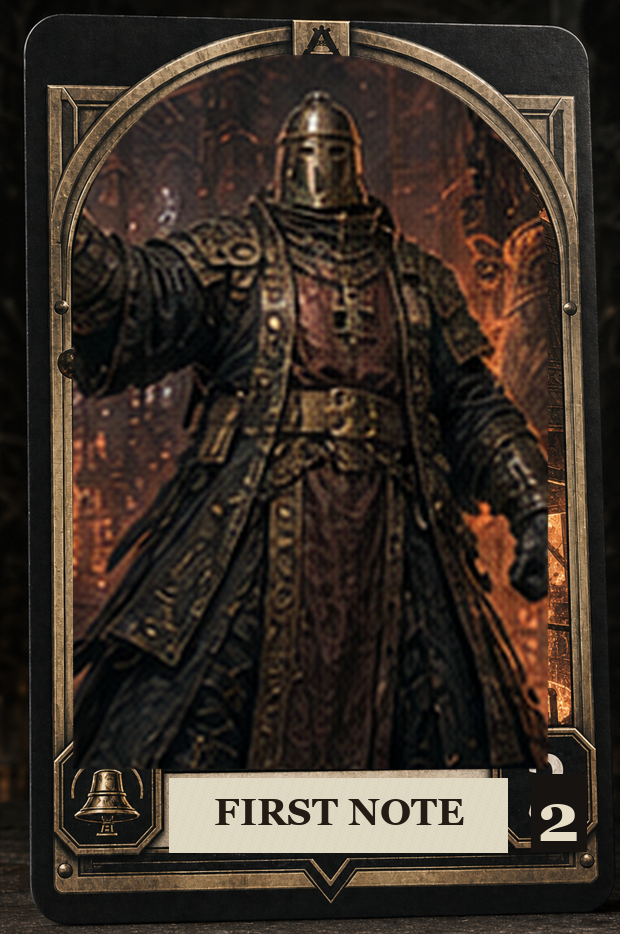 First Note VaultGrail card art