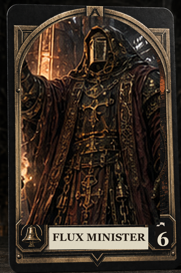 Flux Minister VaultGrail card art