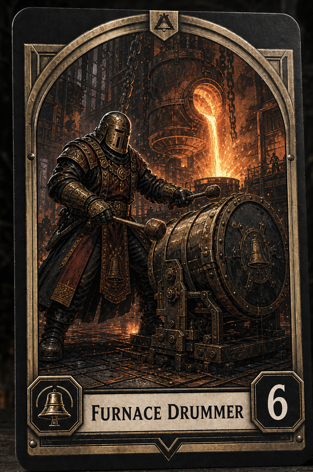 Furnace Drummer VaultGrail card art