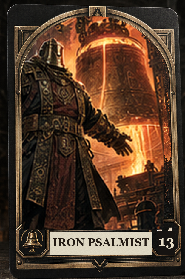 Iron Psalmist VaultGrail card art