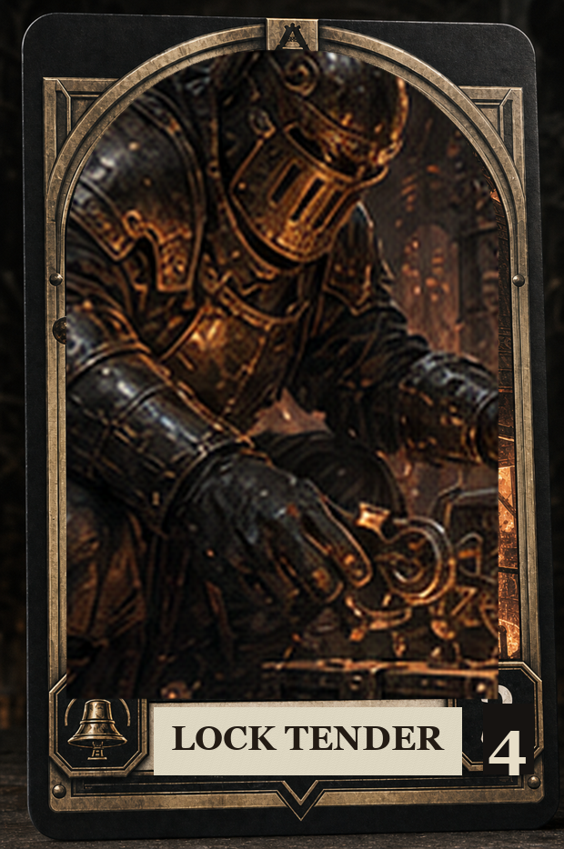 Lock Tender VaultGrail card art