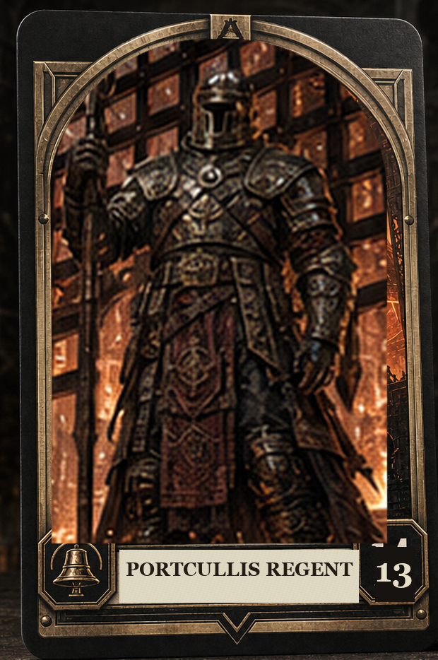 Portcullis Regent VaultGrail card art