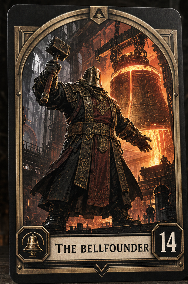 The Bellfounder VaultGrail card art