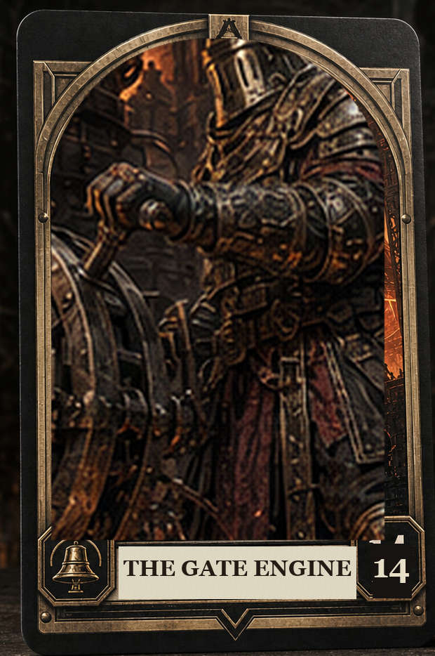 The Gate Engine VaultGrail card art