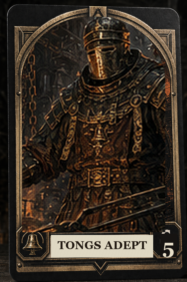 Tongs Adept VaultGrail card art