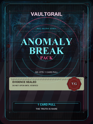 Anomaly Break Pack pack art