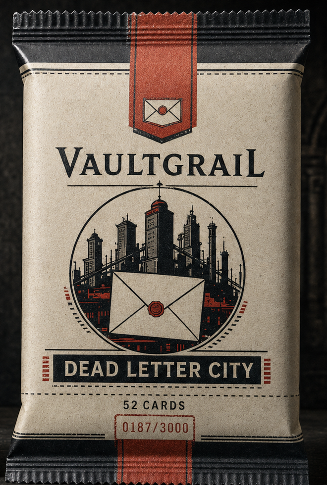Dead Letter City Sealed Pack pack art